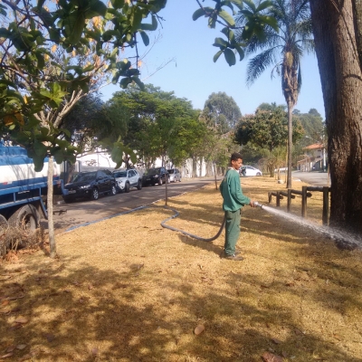 Manutenção das áreas verdes