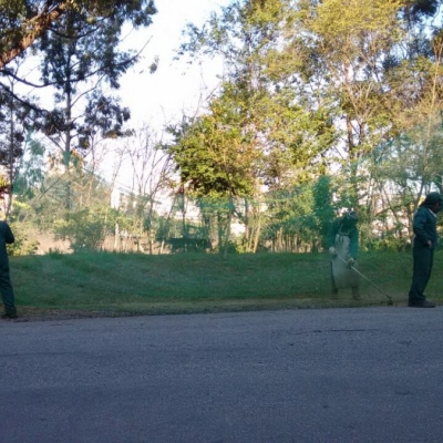 Manutenção das áreas verdes