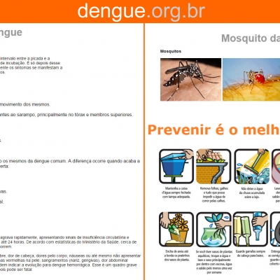 Dengue, zika e chikungunya