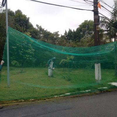 Manutenção das áreas verdes