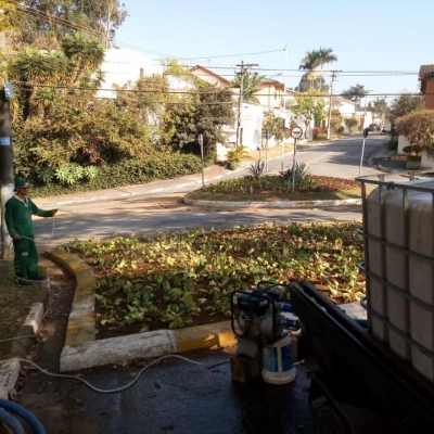 Manutenção das áreas verdes